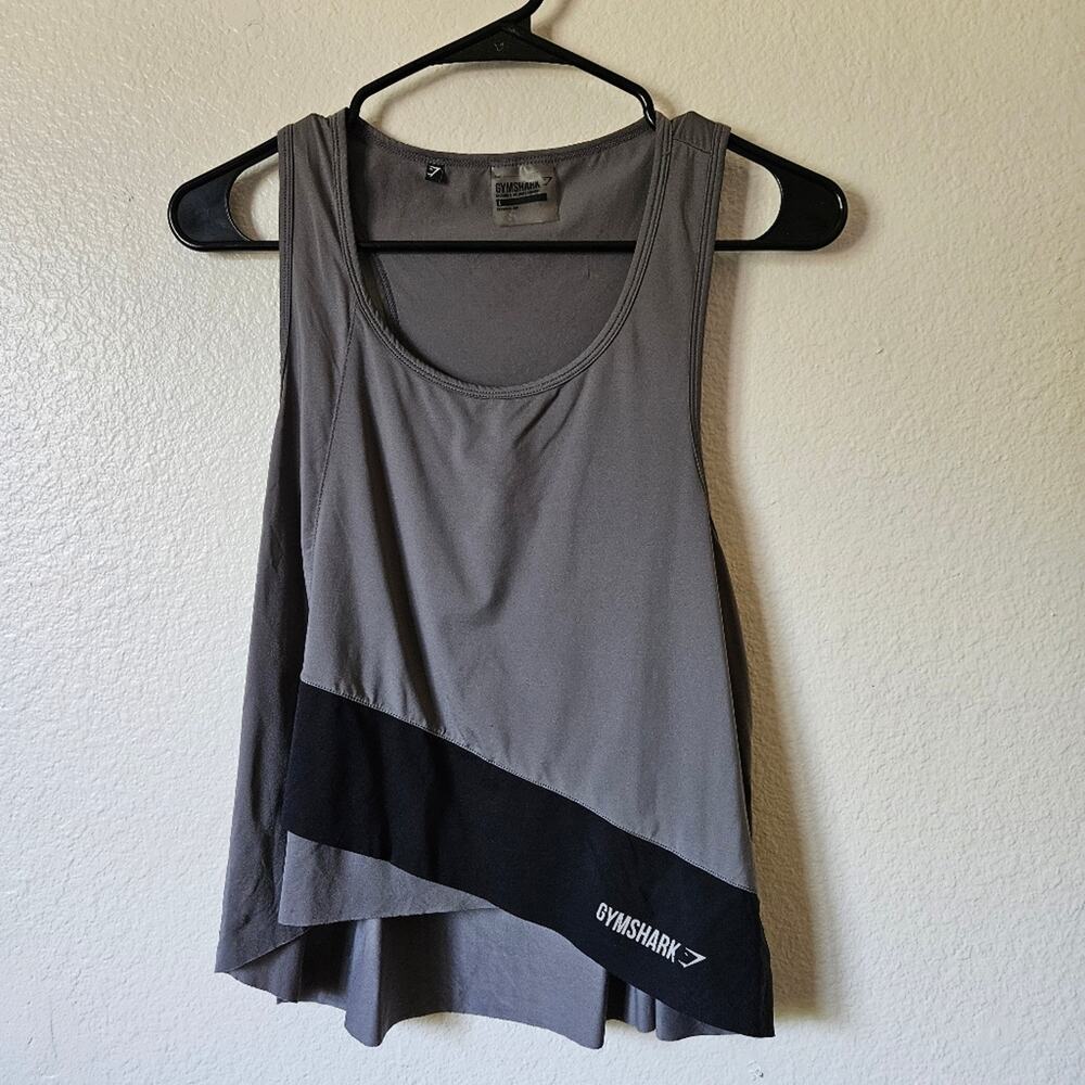 Gymshark Tank Top Size Large Gray Active Women